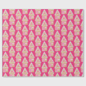 クリスマス ギャンブルの家のラッピングペーパー ラッピングペーパー (フラット)