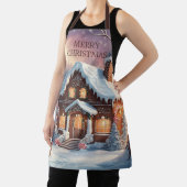 クリスマス ギャンブルの家の飾り エプロン (インサイチュ)