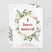 クリスマス・ギルド・グリーナリー |引っ越しのお知らせ シーズンポストカード (正面/裏面)