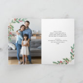 クリスマス·ギルド·グリーン|内面写真 シーズンカード (内部)