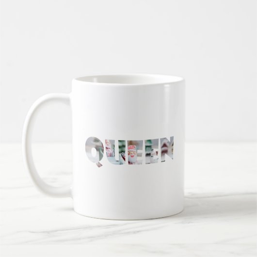 クリスマス・クイーン コーヒーマグカップ (左)