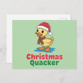 クリスマス・クッカー シーズンポストカード (正面/裏面)