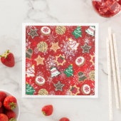 クリスマス・クッキーと赤の雪 (インサイチュ)