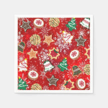 クリスマス・クッキーと赤の雪