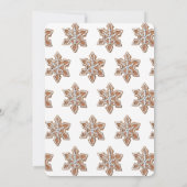 クリスマス・クッキー交換会　バキン・スピリッツ・ブライト 招待状 (裏面)