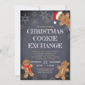 クリスマス・クッキー交換会 招待状 (正面)