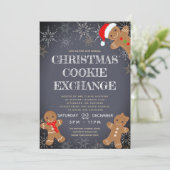 クリスマス・クッキー交換会 招待状 (スタンド正面)