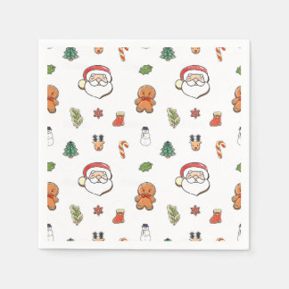 クリスマス・クッキー・カクテルナプキン スタンダードカクテルナプキン