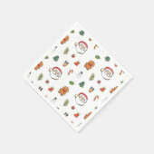 クリスマス・クッキー・カクテルナプキン スタンダードカクテルナプキン (角)