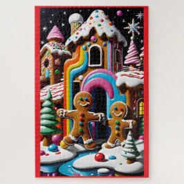 クリスマス・クッキー・カップル ジグソーパズル