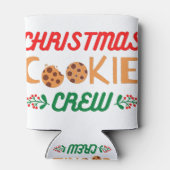 クリスマス・クッキー・クルー 缶クーラー (裏面)