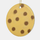 クリスマス・クッキー・チョコ セラミックオーナメント (左)