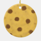 クリスマス・クッキー・チョコ セラミックオーナメント (裏面)