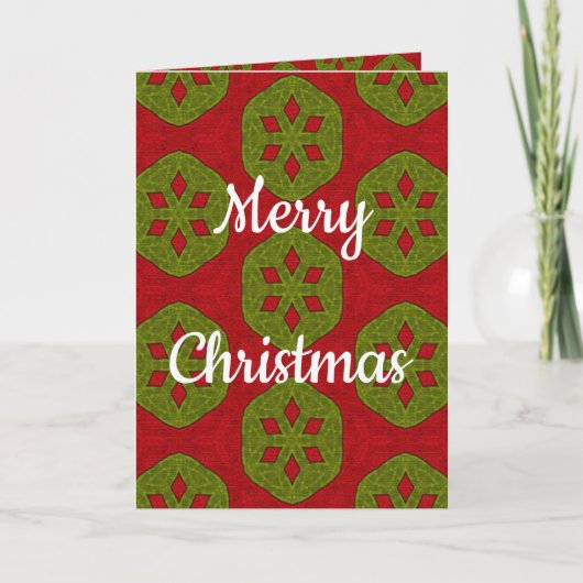 クリスマス クッキー ホリデー カード (正面)