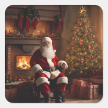 クリスマス クッションシール - フェスティブ ホリデー