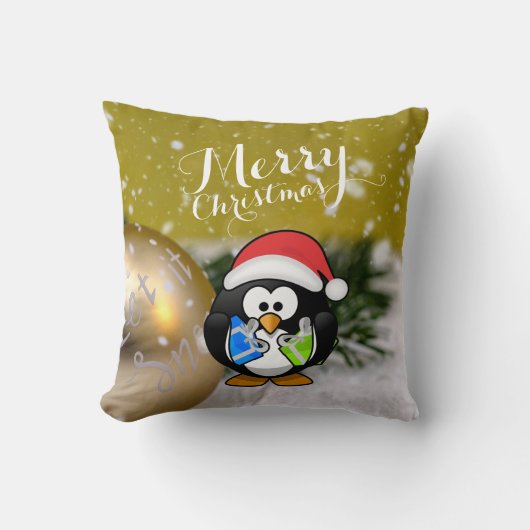クリスマス クッション (正面)