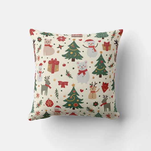 クリスマス クッション (裏面)