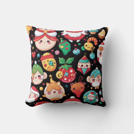 クリスマス クッション (正面)