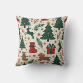 クリスマス クッション (裏面)