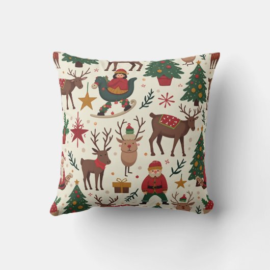 クリスマス クッション (裏面)