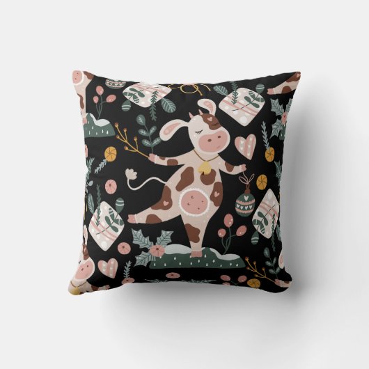 クリスマス クッション (裏面)