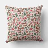 クリスマス クッション (裏面)