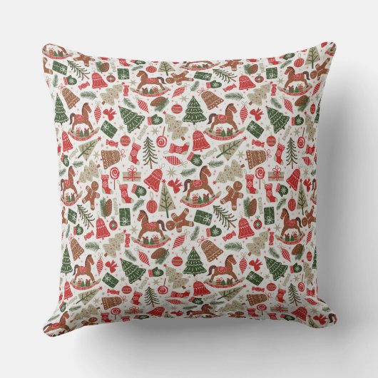 クリスマス クッション (裏面)