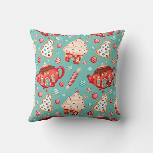 クリスマス クッション (裏面)