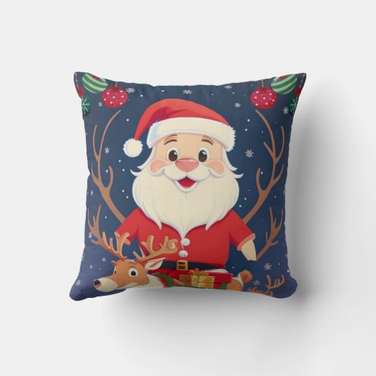 クリスマス クッション (裏面)