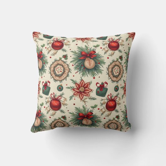 クリスマス クッション (裏面)
