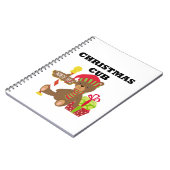 クリスマス クマ ノートブック (左側)