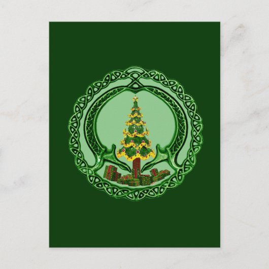 クリスマス・クラダグ シーズンポストカード (正面)