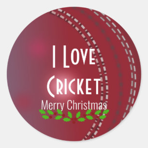 クリスマス, "クリケットが好き" ラウンドシール