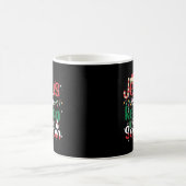 クリスマス・クリスの季節はイエスが原因だ コーヒーマグカップ (中央)