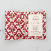 クリスマス – クリスチャンもっとも偉大-ギフト – リボン (内部)