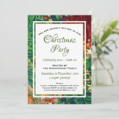クリスマス・クリスチャンレトロパーソナライズされたパーティー 招待状 (スタンド正面)