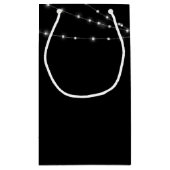 クリスマス・クリスチャン引用文とライト スモールペーパーバッグ (裏面)