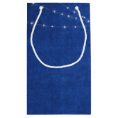 クリスマス・クリスチャン引用文とライト スモールペーパーバッグ (裏面)