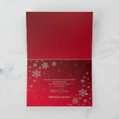 クリスマス-クリスチャン-特別なカップル シーズンカード (内部)