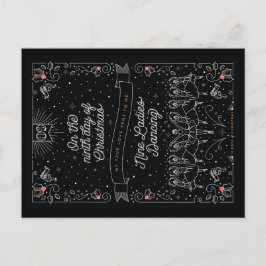 クリスマス/クリスマスの郵便はがきの第9日 シーズンポストカード