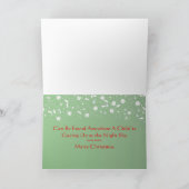 クリスマス-クリスマスカードの魔法 シーズンカード (内部)