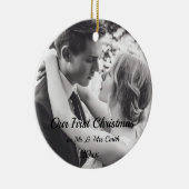 クリスマス，クリスマス，新婚，クリスマス セラミックオーナメント (右)