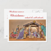 クリスマス・クリッシュ シーズンポストカード (正面/裏面)