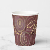 クリスマス・クリムゾン 紙コップ (右)