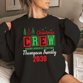 クリスマス・クルーカスタマイズと思い出を作る Tシャツ