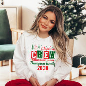 クリスマス・クルーカスタマイズと思い出を作る Tシャツ