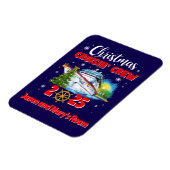 クリスマス・クルージング・クルー カスタムシップ マグネット (左側)