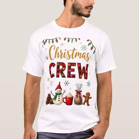 クリスマス・クルー(3) Tシャツ (正面)