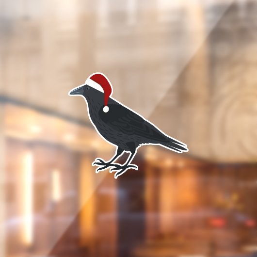 クリスマス・クロウ ウィンドウサイン (シート2)