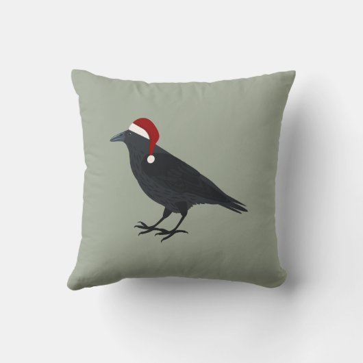 クリスマス・クロウ クッション (裏面)